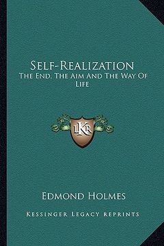 portada self-realization: the end, the aim and the way of life (in English)