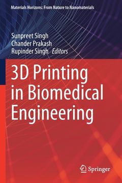 portada 3D Printing in Biomedical Engineering (en Inglés)