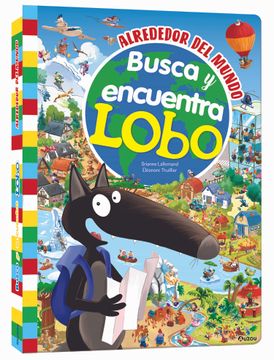 portada Busca y Encuentra Gigante de Lobo Alrededor del Mundo (in Spanish)
