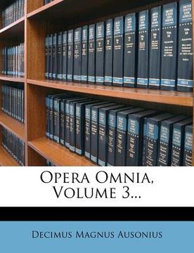 portada opera omnia, volume 3...