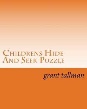 portada Childrens Hide And Seek Puzzle: Book 1 (en Inglés)
