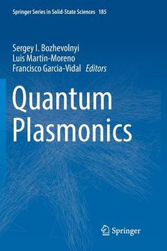 portada Quantum Plasmonics (in English)