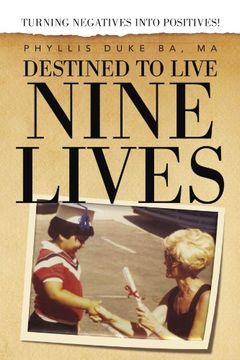 portada Destined to Live Nine Lives (en Inglés)