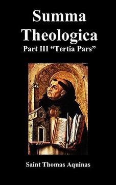 portada summa theologica tertia pars, (third part) (en Inglés)