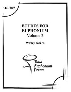 portada Etudes for Euphonium (Volume 2) (en Inglés)