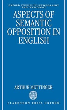 portada Aspects of Semantic Opposition in English (en Inglés)