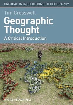 portada geographic thought: a critical introduction (en Inglés)