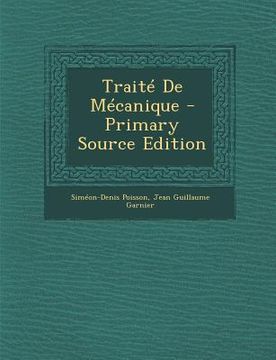 portada Traité De Mécanique (en Francés)