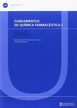 portada Fundamentos de Química Farmacéutica i (in Spanish)