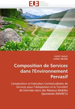 portada Composition de Services Dans L'Environnement Pervasif