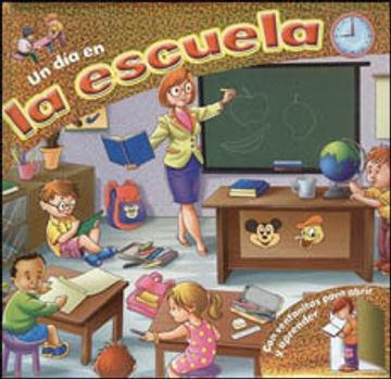 portada Un dia en la Escuela (in Spanish)