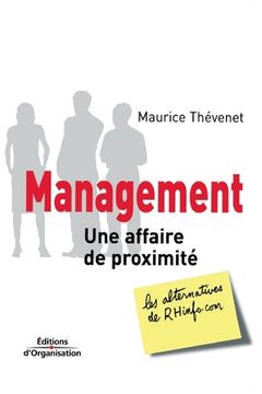 portada Management: Une affaire de proximité (en Francés)