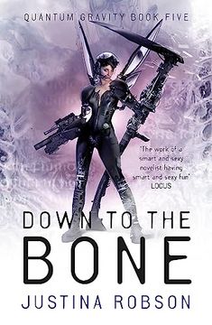 portada Down to the Bone (Quantum Gravity Book 5) (in English)
