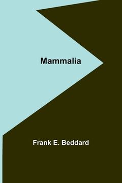 portada Mammalia (in English)