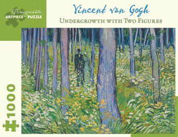 portada Puzzle Rompecabezas 1000 Piezas de Van Gogh Undergrowth Two Figures