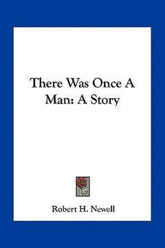 portada there was once a man: a story (en Inglés)