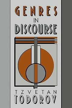 portada Genres in Discourse Hardback (Literature, Culture, Theory) (en Inglés)