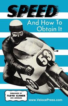 portada Speed and How to Obtain It (en Inglés)