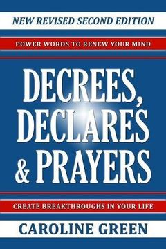 portada Decrees, Declares & Prayers 2nd Edition (in English)