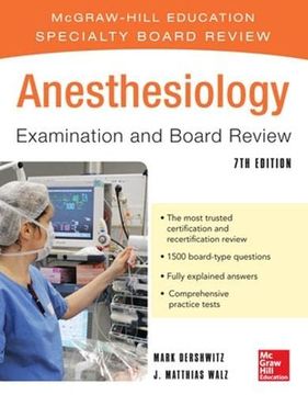 portada (Yayas)Anesthesiology Examination and Board Review 7 (en Inglés)