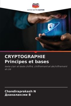 portada CRYPTOGRAPHIE Principes et bases (en Francés)