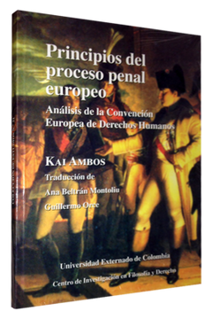 portada Principios del Proceso Penal Europeo. Estudios # 31 (in Spanish)