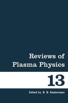 portada Reviews of Plasma Physics: Volume 13 (en Inglés)