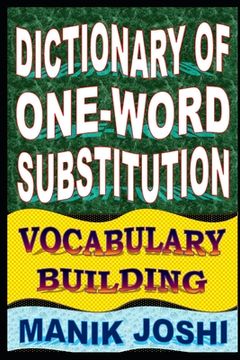 portada Dictionary of One-word Substitution: Vocabulary Building (en Inglés)