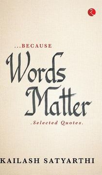 portada Because Words Matter (en Inglés)