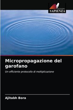 portada Micropropagazione del garofano (in Italian)