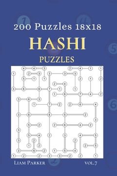portada Hashi Puzzles - 200 Puzzles 18x18 vol.7 (en Inglés)