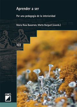 portada Aprender a Ser. Por una Pedagogía de la Interioridad (Grao - Castellano) (Spanish Edition)