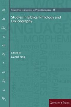 portada Studies in Biblical Philology and Lexicography (en Inglés)