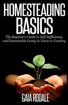portada Homesteading Basics: The Beginners Guide to Self-Sufficiency and Sustainable Living in Town or Country (en Inglés)