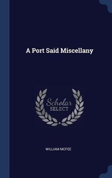 portada A Port Said Miscellany (en Inglés)