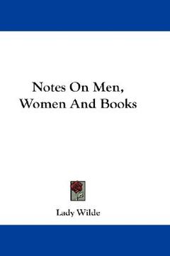portada notes on men, women and books (en Inglés)