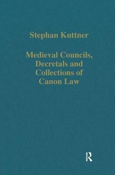 portada Medieval Councils, Decretals and Collections of Canon law (in English)