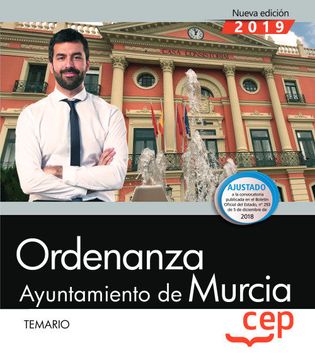 portada Ordenanza. Ayuntamiento de Murcia. Temario