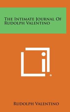 portada The Intimate Journal of Rudolph Valentino (in English)