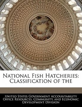 portada national fish hatcheries: classification of the (en Inglés)