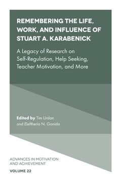 portada Remembering the Life, Work, and Influence of Stuart a. Karabenick (in English)
