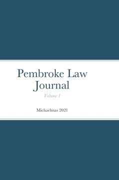 portada Pembroke Law Journal (en Inglés)