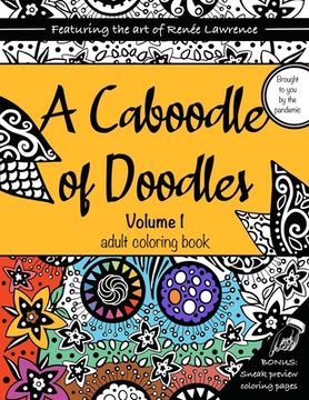 portada A Caboodle of Doodles, Volume 1: An adult coloring book featuring original doodles, patterns, floral designs and symmetry explorations