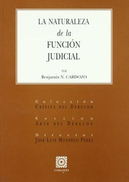 portada La Naturaleza de la Función Judicial (in Spanish)