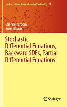 portada Stochastic Differential Equations, Backward Sdes, Partial Differential Equations (en Inglés)