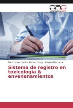 portada Sistema de registro en toxicologia & envenenamientos