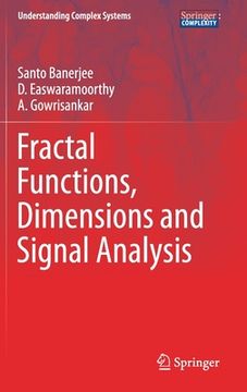 portada Fractal Functions, Dimensions and Signal Analysis (en Inglés)