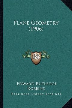portada plane geometry (1906) (en Inglés)