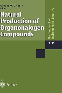 portada natural production of organohalogen compounds (en Inglés)