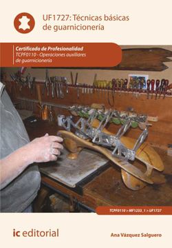 portada Técnicas Básicas de Guarnicionería. Tcpf110 - Operaciones Auxiliares de Guarnicionería (in Spanish)